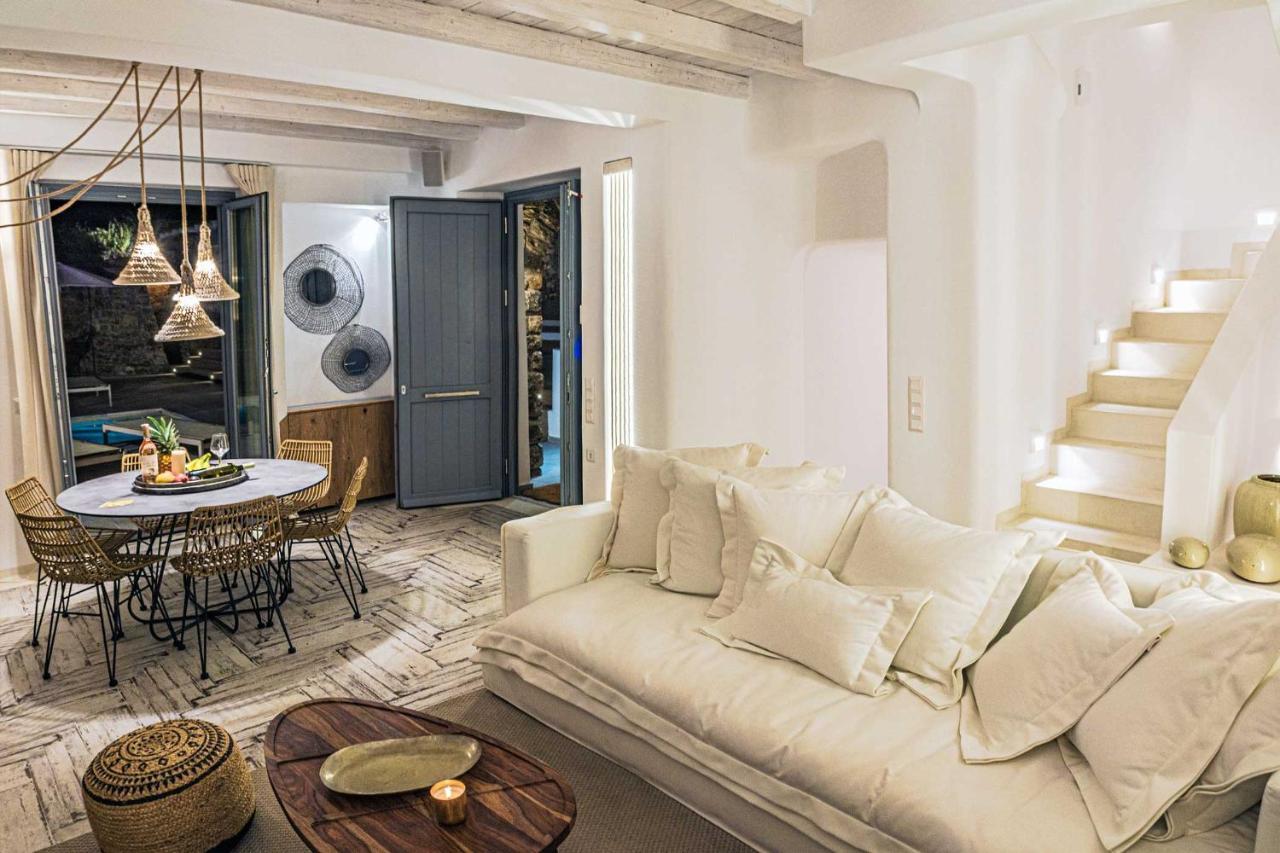 Villa Iakinthos By Mykonian Kazarte Mykonos Town 外观 照片