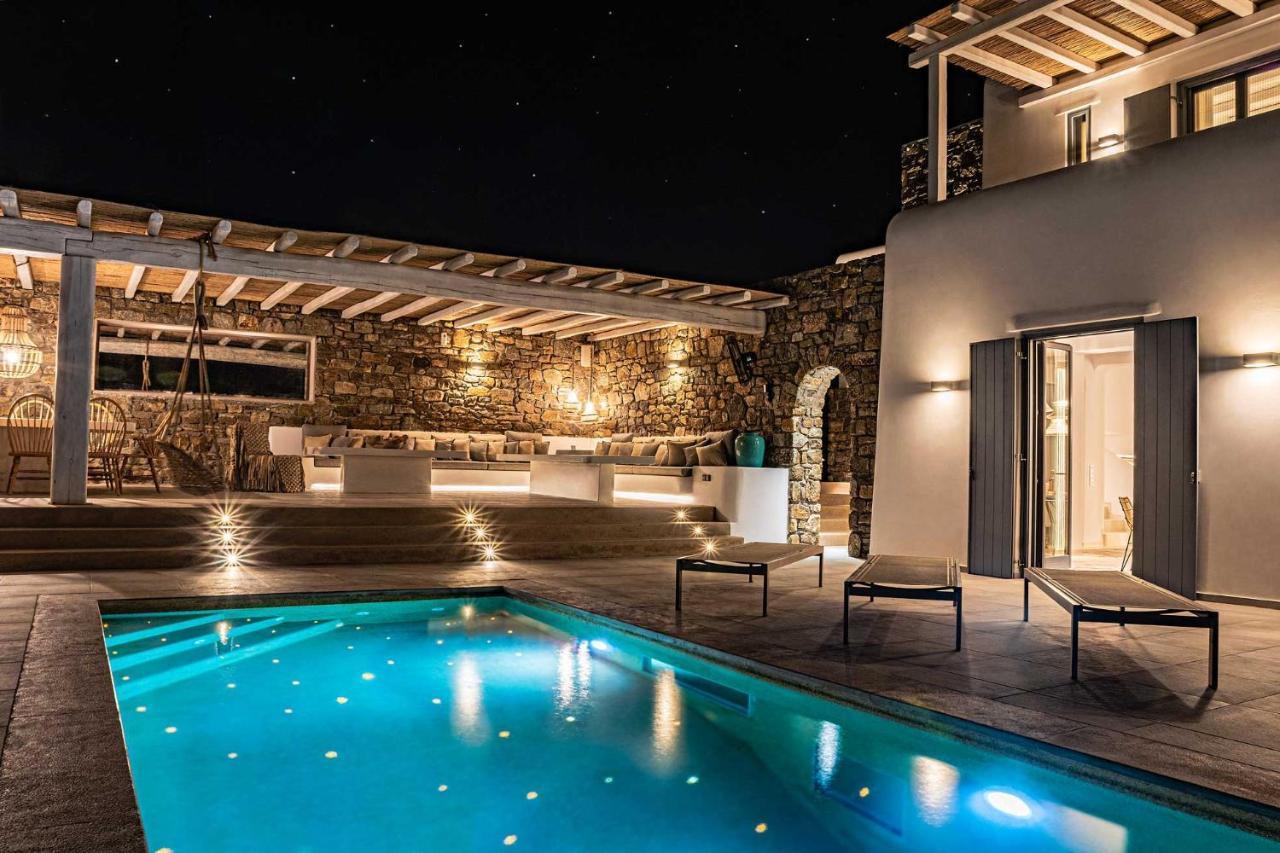 Villa Iakinthos By Mykonian Kazarte Mykonos Town 外观 照片