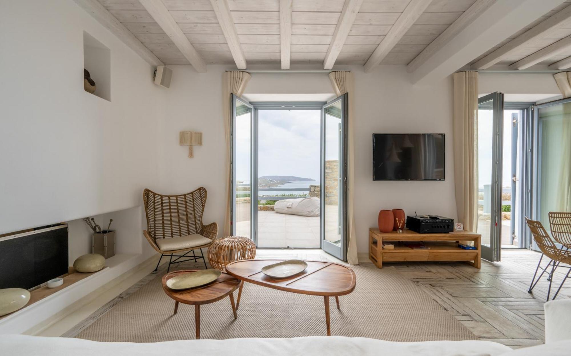 Villa Iakinthos By Mykonian Kazarte Mykonos Town 外观 照片